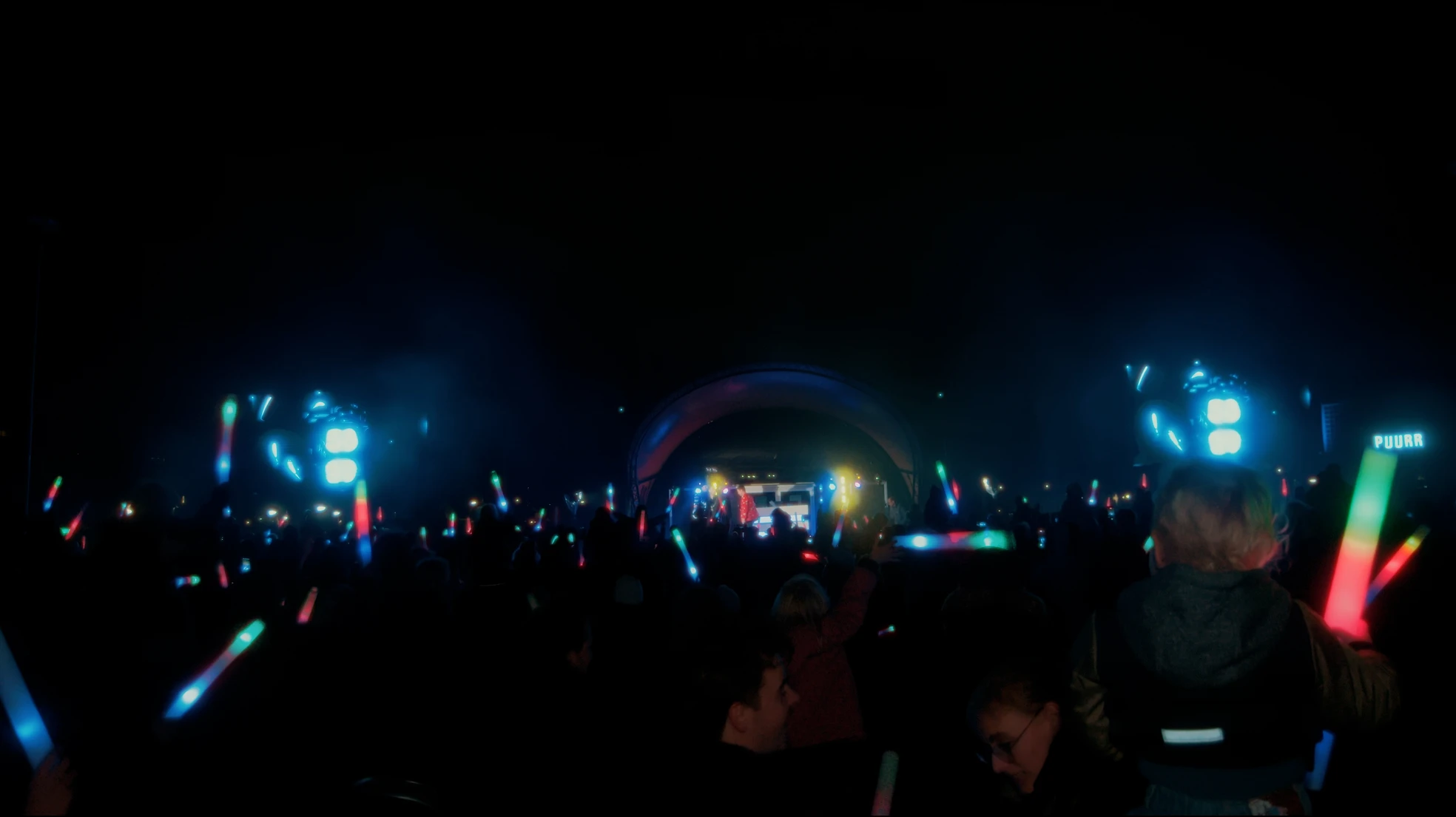 Oud en Nieuw Lasershow