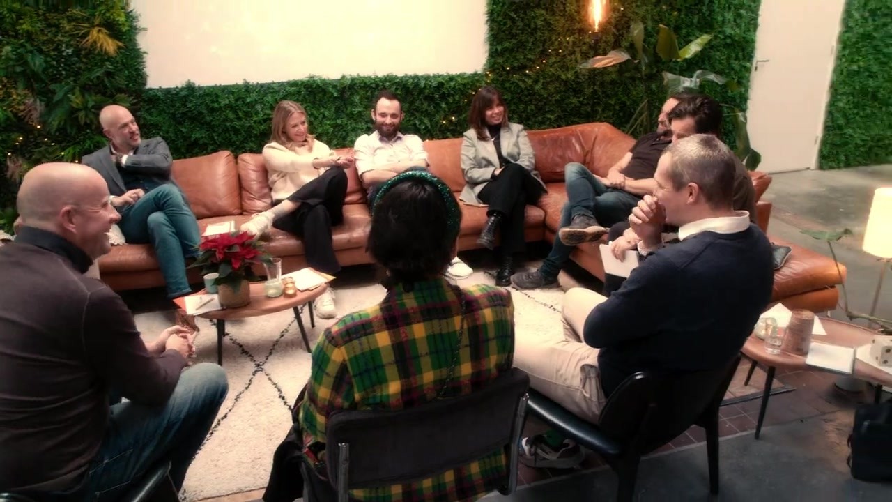 Overzicht van de deelnemers aan Hello World Event by Tunga