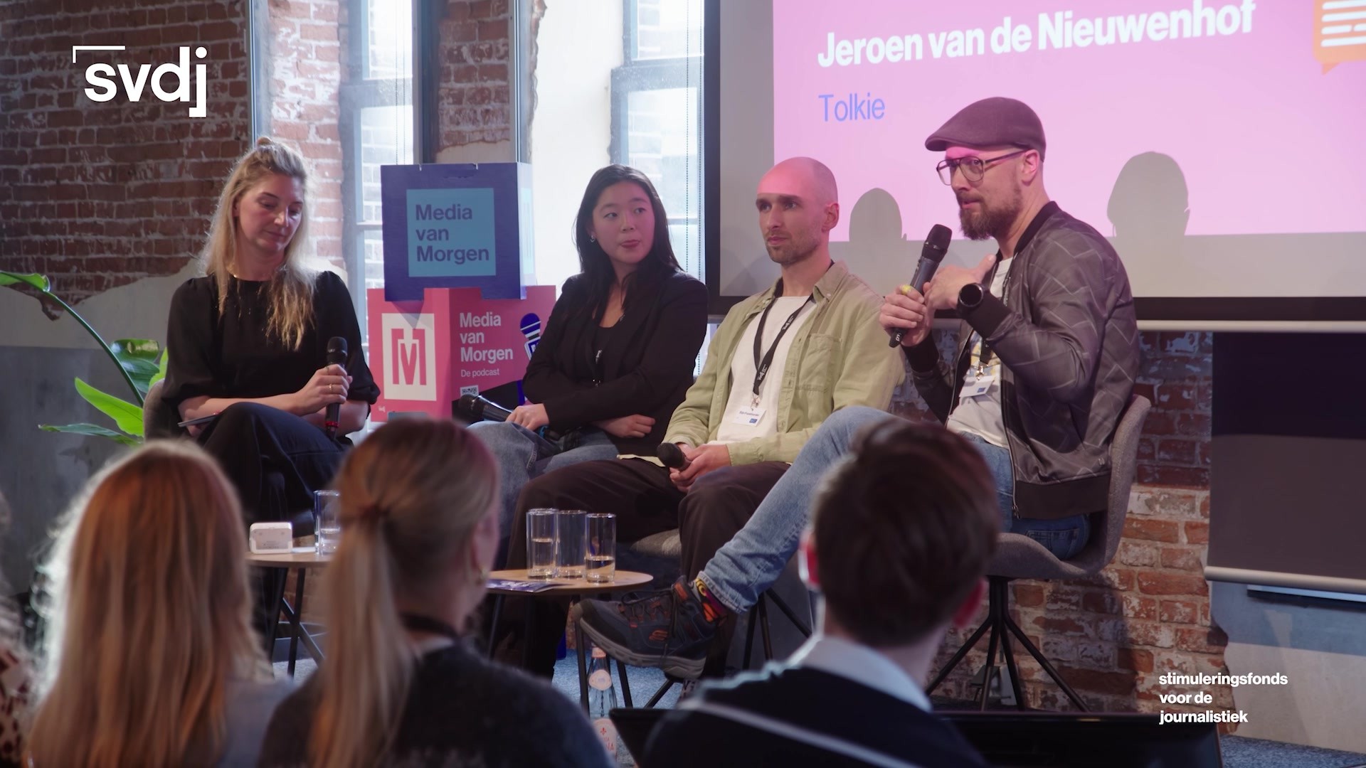 Panelgesprek met publiek tijdens Media van Morgen 2025